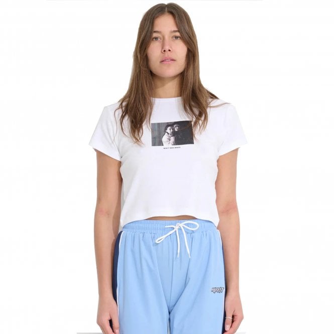 Msfts Takes Two Rib Tee in White