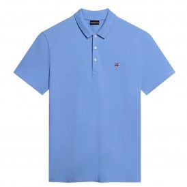 Napapijri Ealis Polo Shirt in Blue Flower