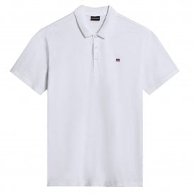 Napapijri Ealis Polo Shirt in Bright White