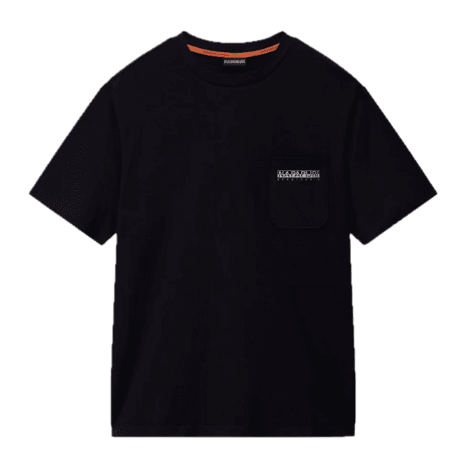 Napapijri Fanes Jersey Short Sleeve T-Shirt - Black