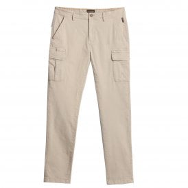 Napapijri M-Yasuni SL Cargo Pants in Beige Silver