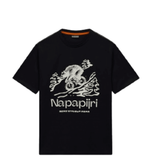 Napapijri S-cabin T-shirt in Black Beauty