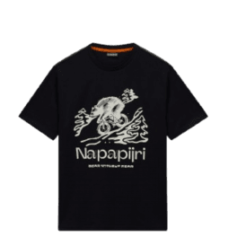 Napapijri S-cabin T-shirt in Black Beauty