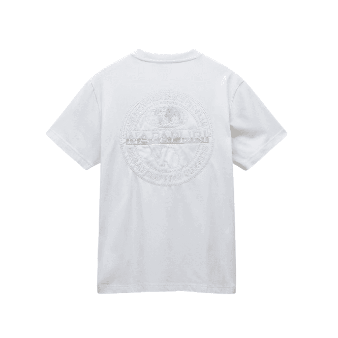 Napapijri S-kander Ss T Shirt White Heron