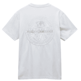 Napapijri S-kander Ss T Shirt White Heron