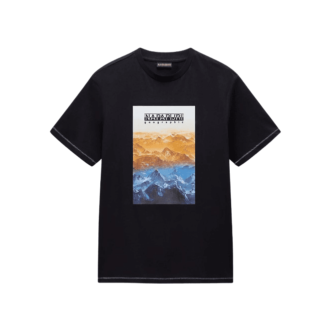 Napapijri S-rollin T Shirt in Black