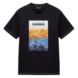 Napapijri S-rollin T Shirt in Black