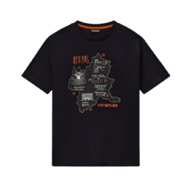 Napapijri S-sunda Ss T-shirt in Black Beauty