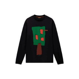 Napapijri S-tee Ls T-shirt in Black Beauty