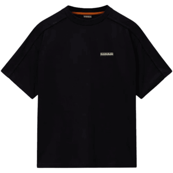 Napapijri S-teza Ss T-shirt in Black Beauty