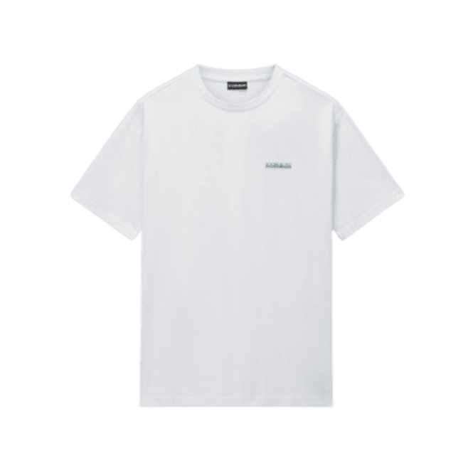 Napapijri S-yose T-shirt in White Whisper
