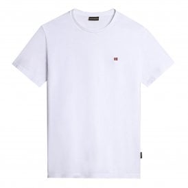 Napapijri Salis S/S Sum T-Shirt in Bright White