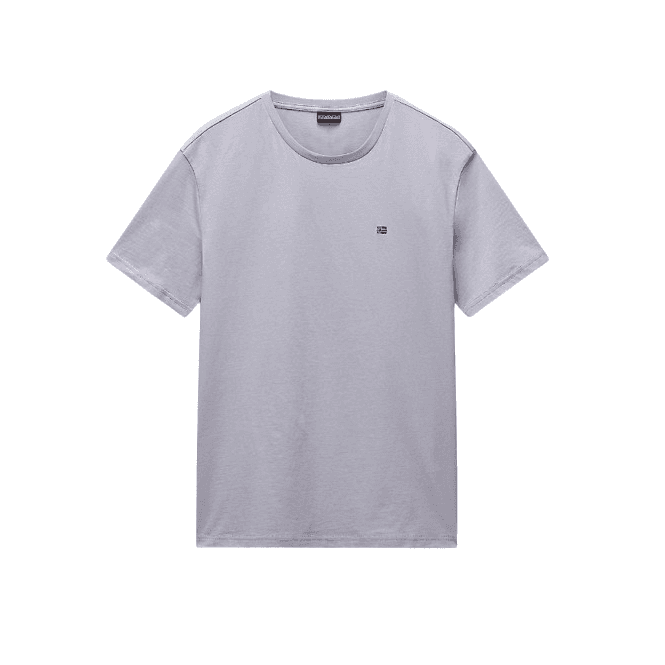 Napapijri Salis Sum Short Sleeve T-Shirt - Ultimate Grey