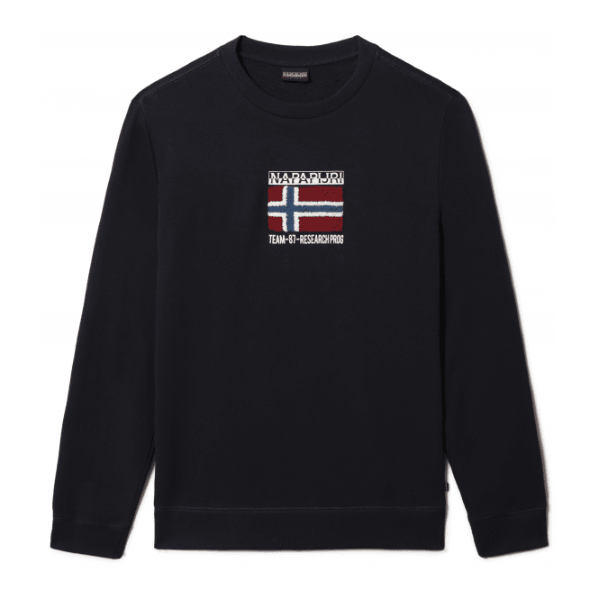 Napapijri Verres Sweatshirt in Blu Marine