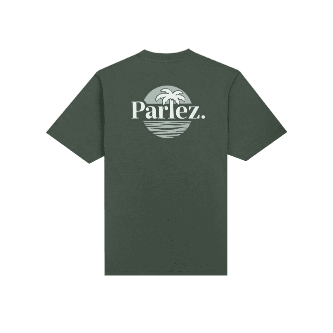Parlez Boca Short Sleeve T-Shirt - Kelp Green