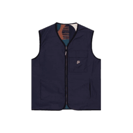 Parlez Duplex Reversible Gilet in Midnight