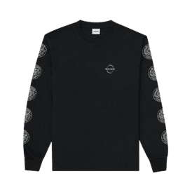 Parlez Haldane Long sleeve Top in Black