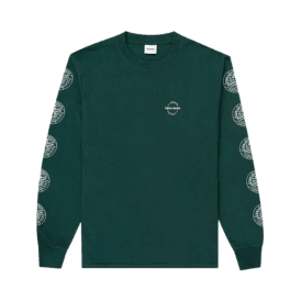Parlez Haldane Long sleeve Top in Deep Green