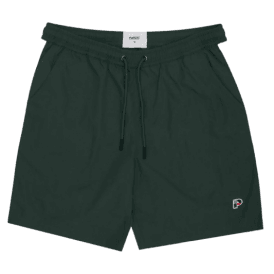 Parlez Steward Elasticated Waist Shorts - Kelp Green