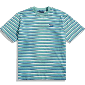 Penfield Wave Texture T-Shirt - Turquoise