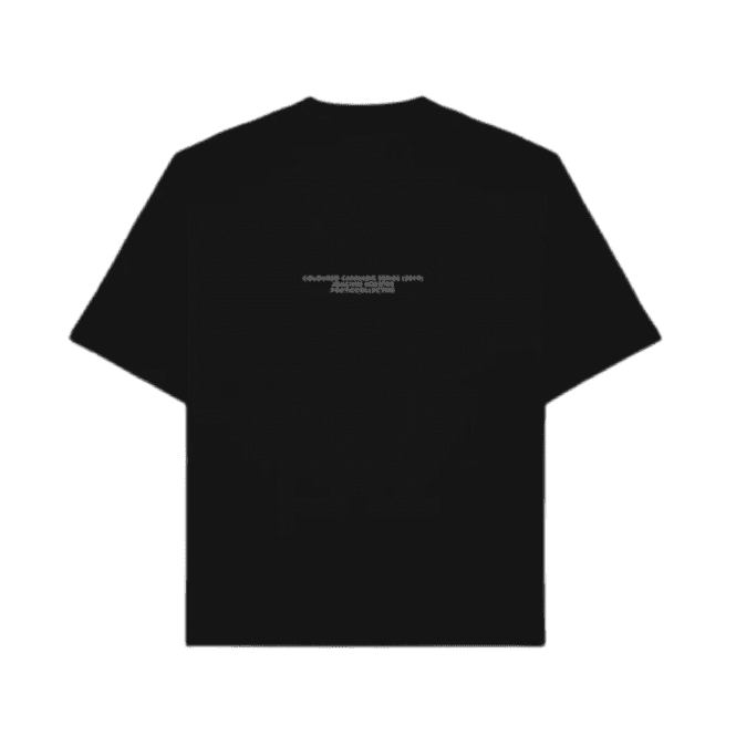 Poetic Collective Coloured Cannabis T-shirt Black