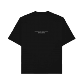 Poetic Collective Coloured Cannabis T-shirt Black
