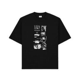 Poetic Collective Digital Oppression T-shirt Black