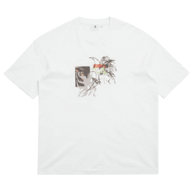 Poetic Collective Short Sleeve Eagle Collage T-Shirt - White