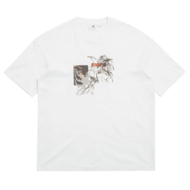 Poetic Collective Short Sleeve Eagle Collage T-Shirt - White