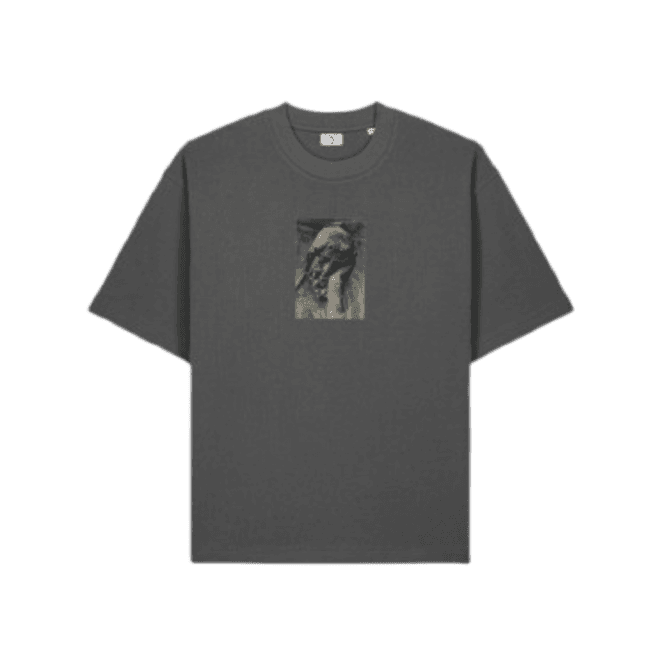 Poetic Collective Thinking About You T-shirt Iron Grey