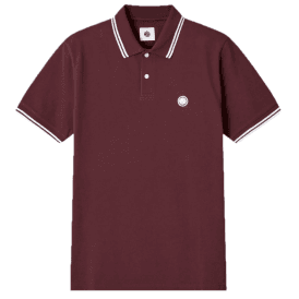 Pretty Green Barton Polo Shirt - Burgundy Red
