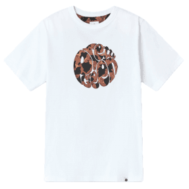 Pretty Green Brindle Logo T-Shirt - White