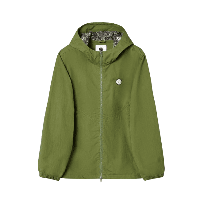 Pretty Green Feltham Hooded Jacket - Khaki Green