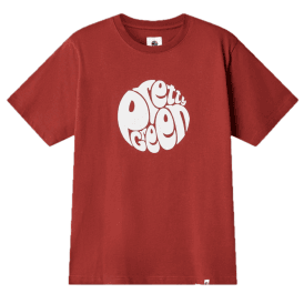 Pretty Green Gillespie Short Sleeve T-Shirt - Dark Burgundy