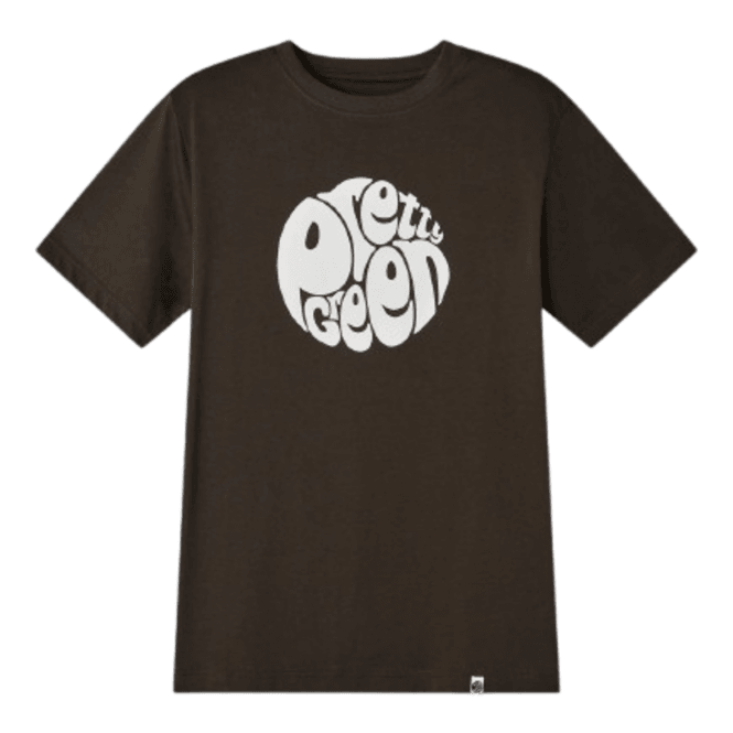 Pretty Green Gillespie T Shirt in Charcoal