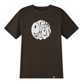 Pretty Green Gillespie T Shirt in Charcoal