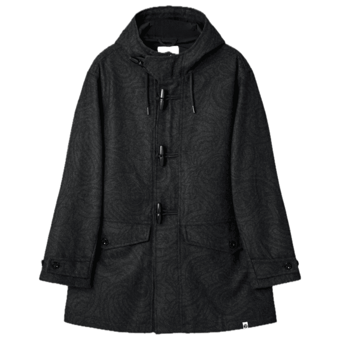 Pretty Green Randolph Duffle Coat - Black