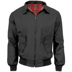 Resurrection Harrington Jacket in Charcoal