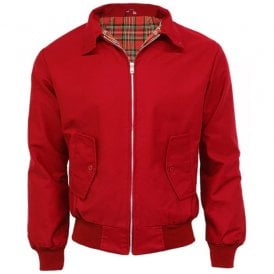 Resurrection Harrington Jacket in Red