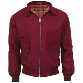 Resurrection Harrington Jacket in Wine