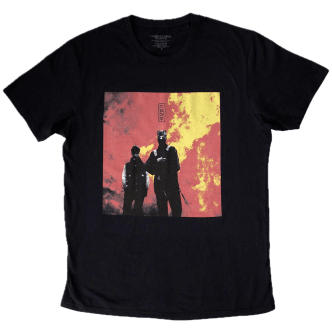 Rock Off 21 Pilots Cover Box T-Shirt - Black