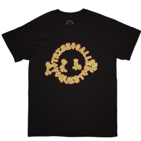 Rock Off A Tribe Called Quest Raga Logo T Shirt Black