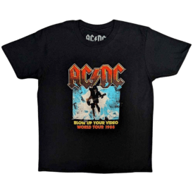 Rock Off Acdc Blow Up Your Video kids t-shirt - Black