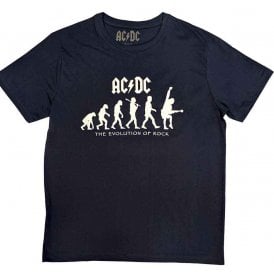 Rock Off ACDC Evolution Of Rock Navy