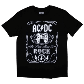 Rock Off Acdc kids Vintge Cannon Swig -Black