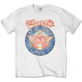 Rock Off Aerosmith T Shirt in White