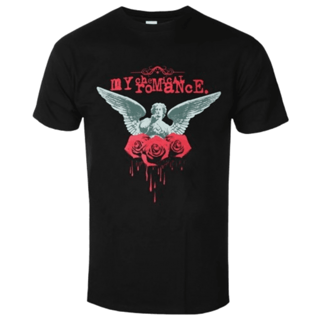 Rock Off Angel Of The Water Mcr T Shirt in Black