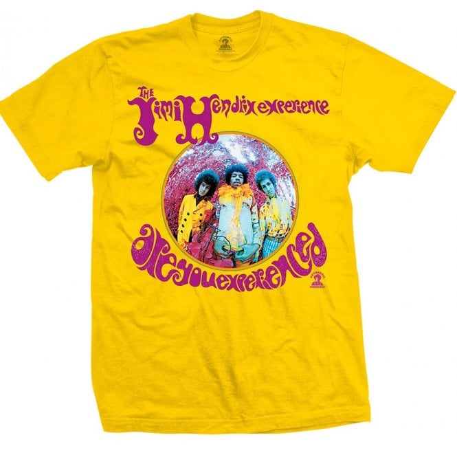 Rock Off Are You Experienced Jimi Hendrix Yellow