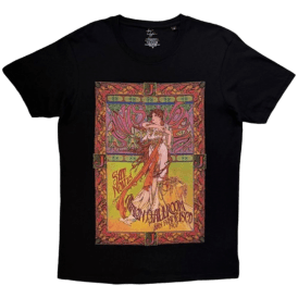Rock Off Avalon Ballroom Janis Joplin T Shirt Black