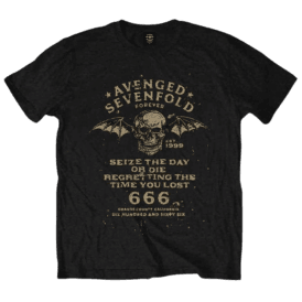 Rock Off Avenged Sevenfold Sieze The Day Black